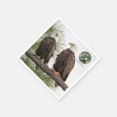 H&O Eagle Cam Cocktail Papieren servetten (Hoek)