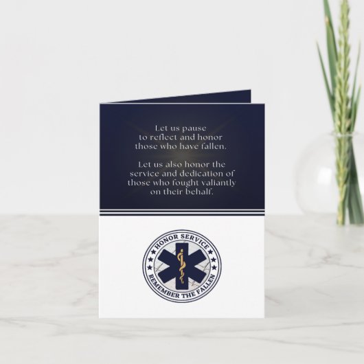 H.O.N.O.R.-Kaart Bedankkaart (Voorkant)