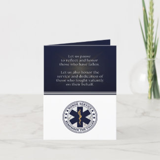 H.O.N.O.R.-Kaart Bedankkaart