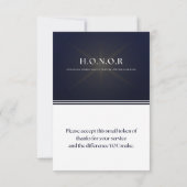 H.O.N.O.R. Kaart Flat (Achterkant)