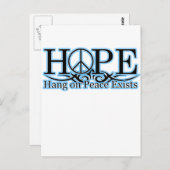 H.O.P.E. - Vrede blijven bestaan Briefkaart (Voorkant / Achterkant)