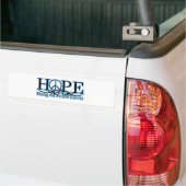 H.O.P.E. - Vrede blijven bestaan Bumpersticker (Op Truck)