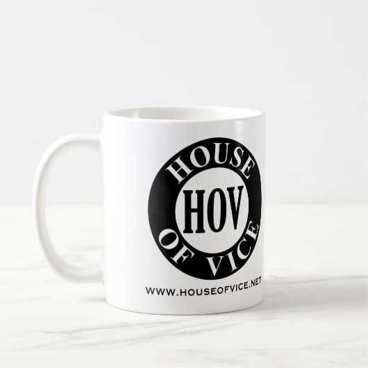 H O V Logo Coffe-Mok Koffiemok (Links)