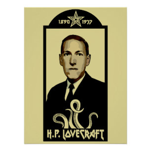 H.P. Lovecraft Fan Festival Perfect Poster