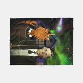 H.P. Lovecraft & Mi-Go Lovecraftian Gothic deken (Voorkant (Horizontaal))