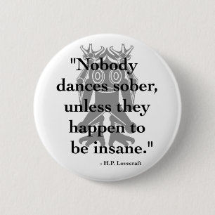 H. P. Lovecraft Quote Button