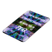 H.P. Lovecraft Quote Magnet Magneet (Linkerzijde)