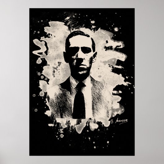 H. P. Lovecraft Tribute Poster (Voorkant)