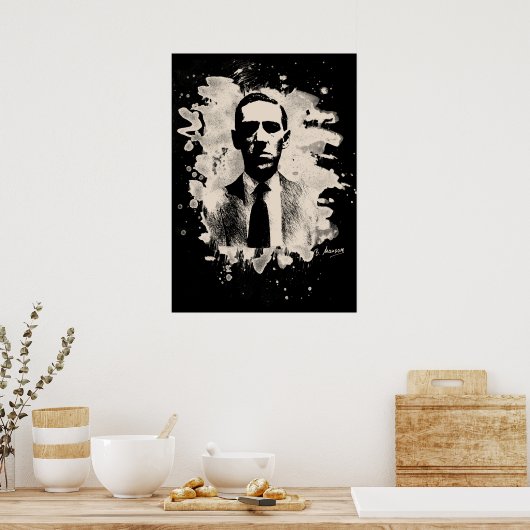H. P. Lovecraft Tribute Poster (Keuken)