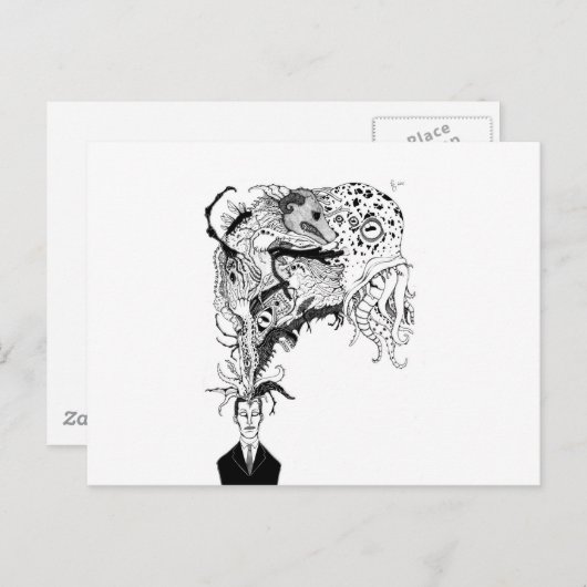 H.P. Lovecraft's monsters Briefkaart (Voorkant / Achterkant)