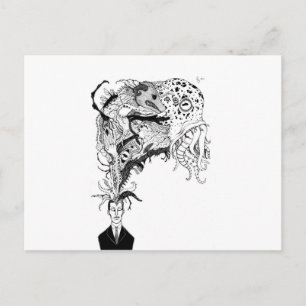 H.P. Lovecraft's monsters Briefkaart