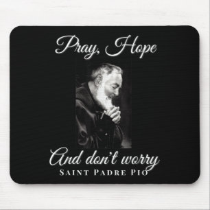 H. Padre O Bid Gebed Hop Zorg Niet Katholiek Chris Muismat