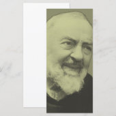 H. Padre Pio van Pietrelcina De Serafijn Priester (Voorkant / Achterkant)
