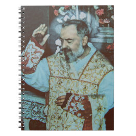 H. Padre Pio van Pietrelcina De Serafijn Priester Notitieboek
