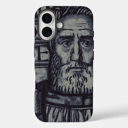 H. Paulus de Apostel - Moderne Grafische Heilige K Case-Mate iPhone Case (Achterkant)