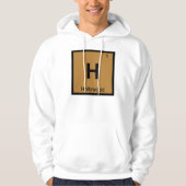 H - Periodiek tabelsymbool Hollywood City Chemistr Hoodie (Voorkant)