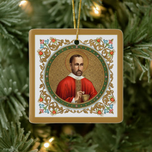 H. Petrus Faber (BK 051; beroemd citaat) Keramisch Ornament