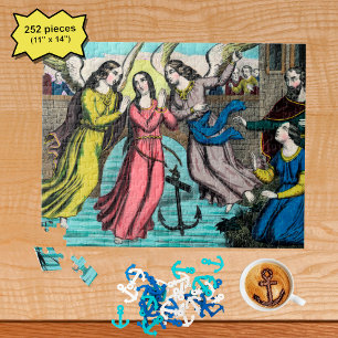 H. Philomena wordt gered uit verdrinking Legpuzzel
