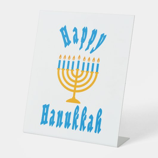 H RECLAMEBORD MET VOETSTUK (Voorkant)