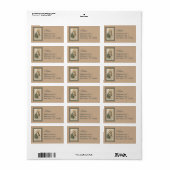 H. Rita van Cascia (M 015) Etiket (Full Sheet)
