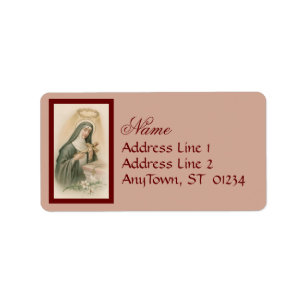 H. Rita van Cascia (M 015) Etiket