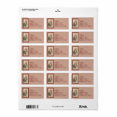 H. Rita van Cascia (M 015) Etiket (Full Sheet)
