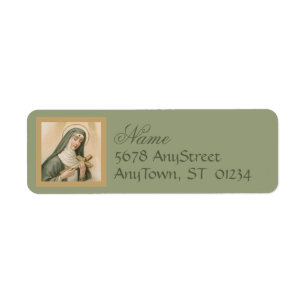 H. Rita van Cascia (M 015) Etiket