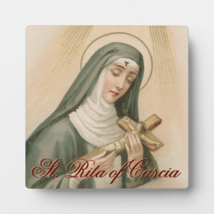 H. Rita van Cascia (M 015) Fotoplaat