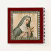 H. Rita van Cascia (M 015) Notitieboek (Achterkant)
