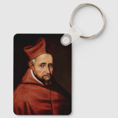 H. Robert Bellarminus Patroon van de Canonisten Sleutelhanger (Achterkant)