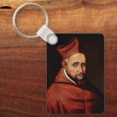 H. Robert Bellarminus Patroon van de Canonisten Sleutelhanger (Voorkant)