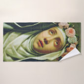 H. Rosa van Lima De Engel van Peru Schilderkunst Badhanddoek (Badhanddoek)