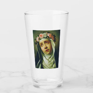 H. Rosa van Lima De Engel van Peru Schone Kunst Glas