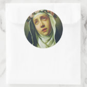 H. Rosa van Lima De Engel van Peru Schone Kunst Ronde Sticker (Tas)
