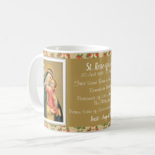 H. Rosa van Lima en het Christuskind (M 023) Koffiemok