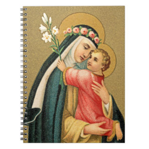 H. Rosa van Lima en het Christuskind (M 023) Notitieboek