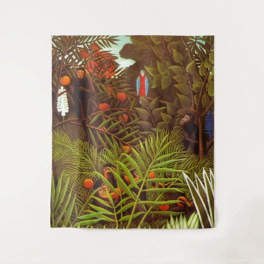 H Rousseau "Exotisch landschap" Wandkleed (Voorkant)
