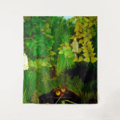 H Rousseau "Merry jesters" Wandkleed (Voorkant)