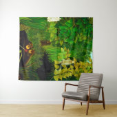 H Rousseau "Vrolijke narren" Wandkleed (In Situ (horizontaal))