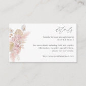 H Roze Boho Floral SM Enclosure Kaart 2 (Voorkant)