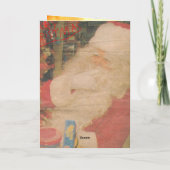 H, SC, GELUKKIG, KERST FEESTDAGEN KAART (Achterkant)