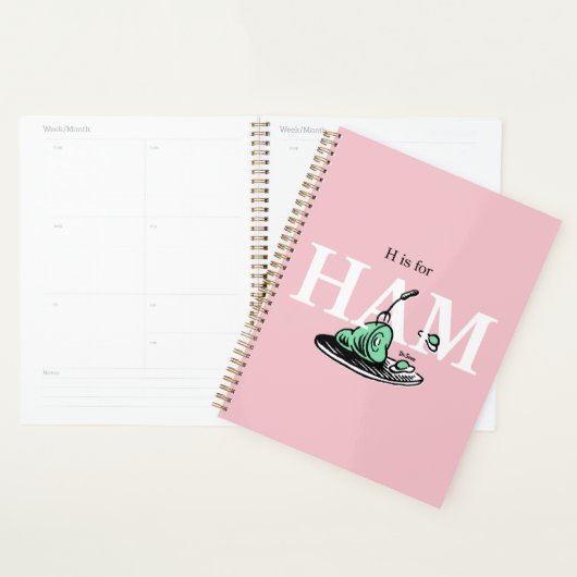 "H staat voor HAM" | Alfabetontwerp Planner (Display)