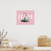 "H staat voor HAM" | Alfabetontwerp Poster (Keuken)