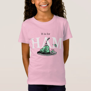 "H staat voor HAM"   Alfabetontwerp T-shirt