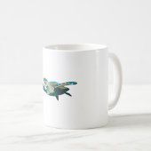 H staat voor Hawksbill Turtle Koffiemok (Voorkant rechts)