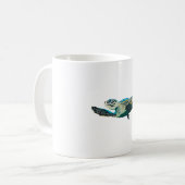 H staat voor Hawksbill Turtle Koffiemok (Voorkant links)