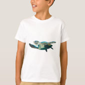 H staat voor Hawksbill Turtle T-shirt (Voorkant)