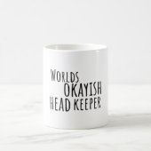 H staat voor Head Keeper Koffiemok (Center)