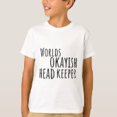 H staat voor Head Keeper T-shirt (Voorkant)