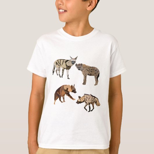 H staat voor Hyena T-shirt (Voorkant)